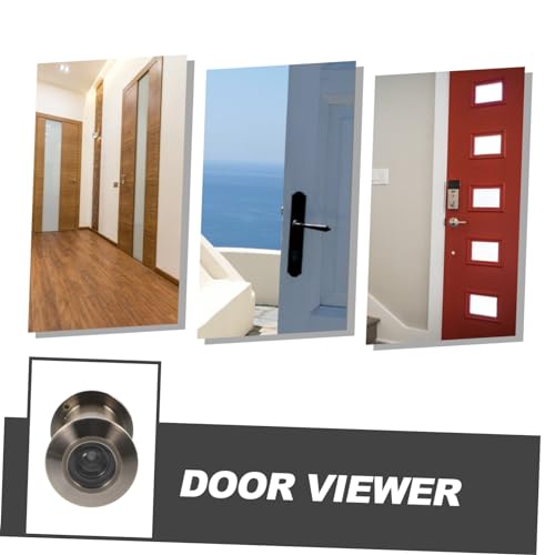 VILLCASE Mirilla para Puerta con Lente de Alta Definición y Cubierta de Privacidad Diseño Estilizado para Mayor Seguridad y Visibilidad para Casa y Oficina miniatura 2