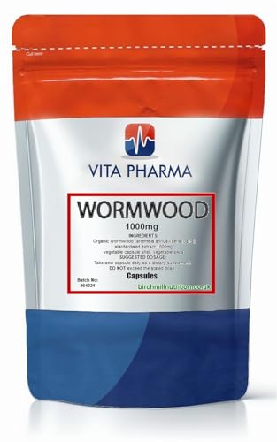 VITA PHARMA Wormwood 1000mg 30 Capsules
