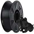 Creality PLA Filament 1.75mm, Ender PLA 3D Printer Filament No-Tangling Without Clogging Smooth Printing No Warping, Fit Most FDM 3D Printers, 1kg Spool, Accuracy +/- 0.02mm, Black
