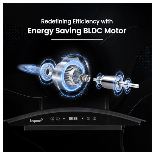 Livpure Eterna 60 cm | Curved Glass | 1400 m³/hr Suction | BLDC Motor | Filterless | Touch & Gesture Control | Low Noise | 10 Years Motor + 1 Year Comprehensive Warranty | Black