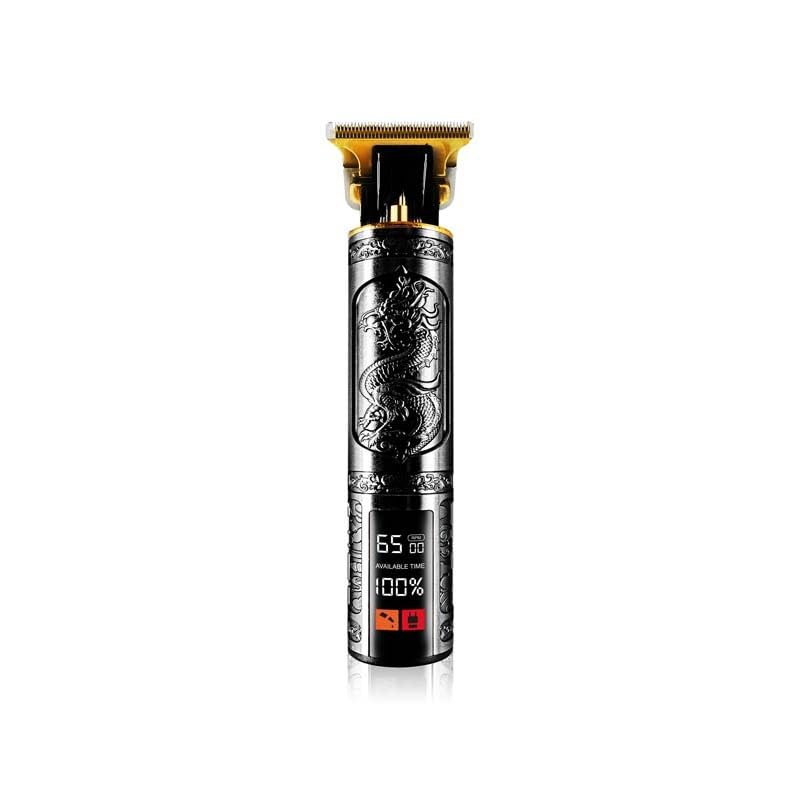Tondeuse Sans Fil Pour Cheveux Et Barbe Avec Ecran Led Noire Modele Dragon De Becker