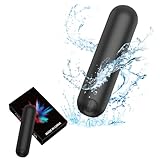 KAJMG Handheld Electric Back Massager - Mini Waterproof&Rechargeable Handheld Deep Tissue Neck Purple