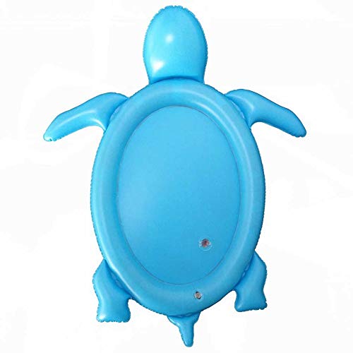 Breewell Sea Turtle Toddler Inflatable Ice Water Patted Mat Baby Tummy Playmat Pad | Multi Color 1