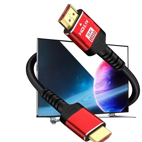 Ya en manzanajugosa.com: Genérico Cable HDMI 8K 1M – Ultra Alta Velocidad 48Gbps – HDMI 2.1 Compatible con 8K@60Hz 4K@120Hz eARC Dolby Vision – Para Xiaomi, PS5, Smart TV, TV Box, Proyector