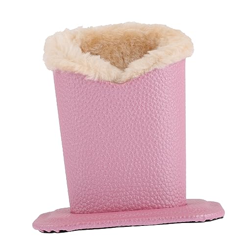 Support à lunettes de soleil doublé en peluche, idéal pour votre table de chevet ou bureau.