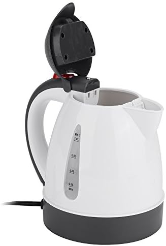 Portable 1000ml 24V Travel Car Truck Electric Kettle Water Heater Fast Boiling with Cigarette Lighter Socket for Tea Coffee Drinking