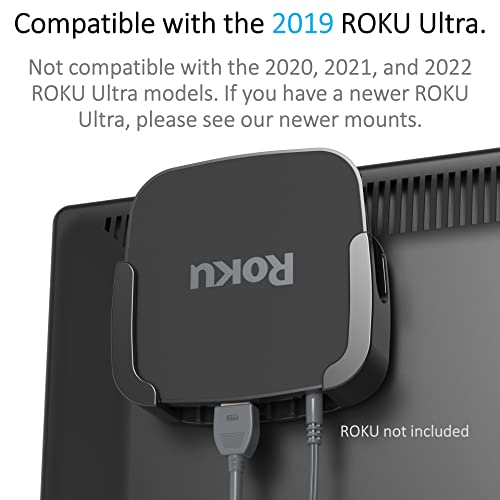 Reliamount Roku Ultra Mount (Not Compatible With Roku Ultra Models Purchased After September 2020) #TOP1