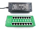 PoE Texas AT-8-56v120w | Gigabit 8 Port Active 802.3at Power Over Ethernet Injector | with 56 Volt 1