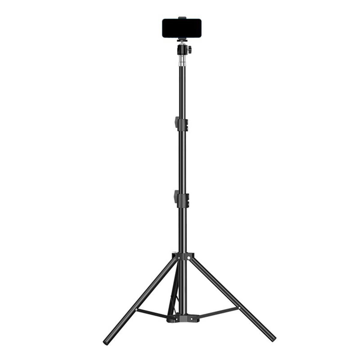 Mobile Phone Bracket Tripod, Floor Outdoor Support for Photography (1.7M+Selfie+Storage Bag)