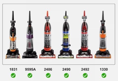 Vacuum Cleaner Brush Roll Compatible with Bissell Cleanview Swivel Rewind Pet Part 2252 2254