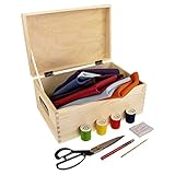 Langlauf Schuhbedarf Baby Leder Babypuschen Krabbelschuhe Kita Puschen selbst nähen mit Buntem Leder, Schnittmuster, Schneiderschere, Garn Unisize