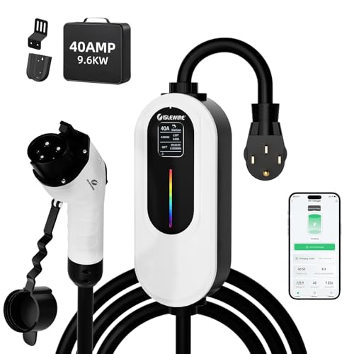 Level 2 40A EV Charger with WiFi & App Control
