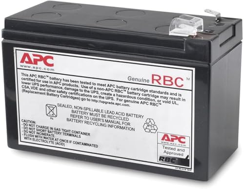 UPS Replacement Battery, APCRBC110, for UPS Models BE550G, BE550MC, and select other RBCs