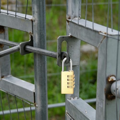Candado de combinación impermeable con 10000 opciones de código para cobertizos 3