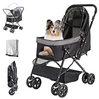 J2590ペットカート 上下2段式 ペットバギー 折りたたみ 犬用ベビーカー Amazon.co.jp: LPOTIUS ペットカート 多頭 上下2段式 ペット