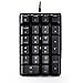 Qisan Mechanical Numeric Keypad Brown Switch Wired Ice Blue Backlight Gaming Keypad/Keyboard 21 Keys Portable Mechanical Numpad Extended Layout | Laptop Accessories | keypad for Computer