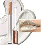 FOCALLURE Metallic Chameleon Liquid Lipstick, Diamond Glitter Lip Gloss, Shimmery Finish, Intense Pi