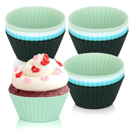 Set pirottini colorati per muffin e dolci, - in silicone da 6 pezzi