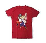 Dragon Ball Z Goku and Gohan Kamehameha Japanese Anime Officially Licensed Adult Unisex T-Shirt...
