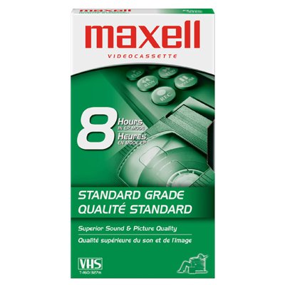 Maxell 10 Pack - Maxell T-160 Std Standard Grade Blank Videocassettes