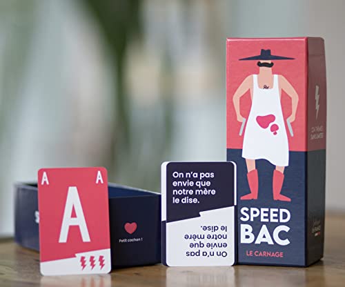 Speed Bac - Board Game for Adults - Fast and Delusional - 2 to 7 Players - Party Game, Multicolored, Standard - Image 4