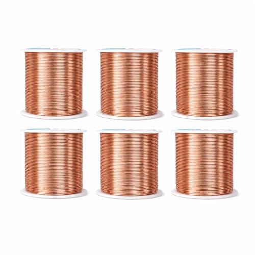 Image of Mandala Crafts 18 Gauge Rose Gold Tone Combo Anodized Aluminum Craft Wire | 450 FT, Colored, Flexible, Bendable for Bonsai Armature Sculpting Wire Wrapping Jewelry Making, Weather & Tarnish Resistant