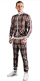Männer 2 Stück Outfits, Sweatshirts, Sweatpants, Jogger-Hosen, dünne Hosen, Bodycon-Jumpsuits, Trainingsanzug, Sweatsuit-Set, zwei Stück Set, Jogginganzug Set, Jogger Anzug Set.