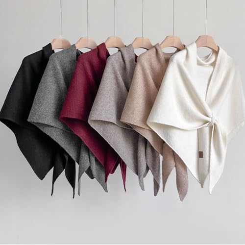 Women'S Solid Color Scarf Casual Soft Comfortable Shawl For Daily Wear, Black Shawl For Evening Dresses2