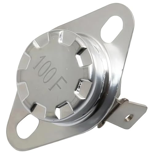 UPOINME Thermostat Switches Replacement Including Auto Resets Feature for Heat Circulation in Pellet Stove Reliability Thermostat Switches