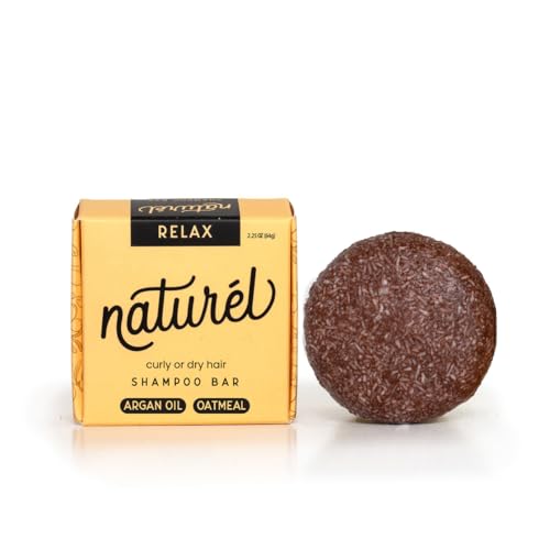 NATURÉL Barra de xampu hidratante Naturel Relax para cabelos cacheados