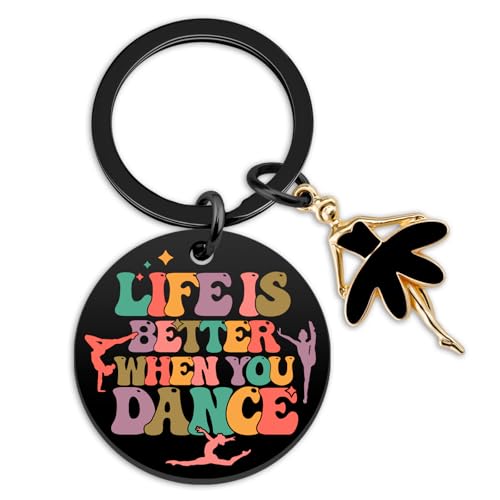 Dancer Gifts Dance Recital Gifts For Girls Cute Dance Keychain Ballet Gift For Dancers Dances...
