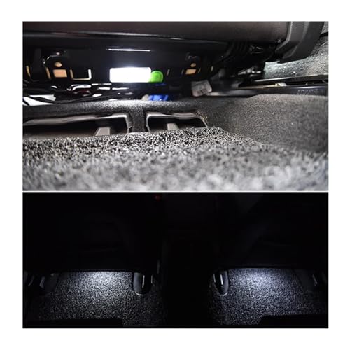 Luz LED para pies de auto compatible VW Passat B8 Golf 7 Jetta Tiguan miniatura 7