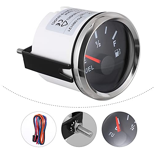 Wakauto 1 medidor de combustível para substituição de calibre de combustível para motocicleta, medid