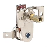 Niceminiwall Thermostat-Regler für Elektroofen, 10 A, 16 A, mit 270 Grad Drehwinkel, Metall-Ersatzteil für Ofenreparatur (10 A)