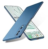 Bastmei Cover per Honor 70 5G, Ultraleggero Ultrasottile Antiscivolo Antigraffio Protezione Della Telecamera, PC Rigido Smerigliato Cover per Honor 70 5G (Blu)