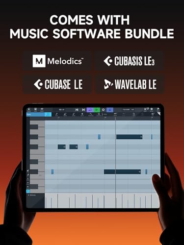 Donner MIDI Controller Pad Beat Maker Machine with 16 Beat Pads，Portable Mini USB MIDI Pad Controller Included Note Repeat and Music Production Software, STARRYPAD MINI Drum Machine with 40 Courses - image 6