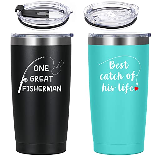 LiqCool His & Hers Travel Tumbler - 20oz, Perfect...