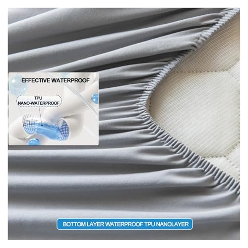 Protège-matelas imperméable 120x200cm drap-housse respirant