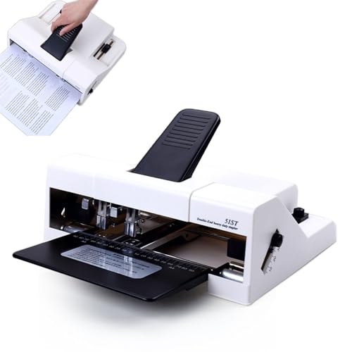 Agrafeuse de bureau double tête pour relier facilement vos livrets A3 épais