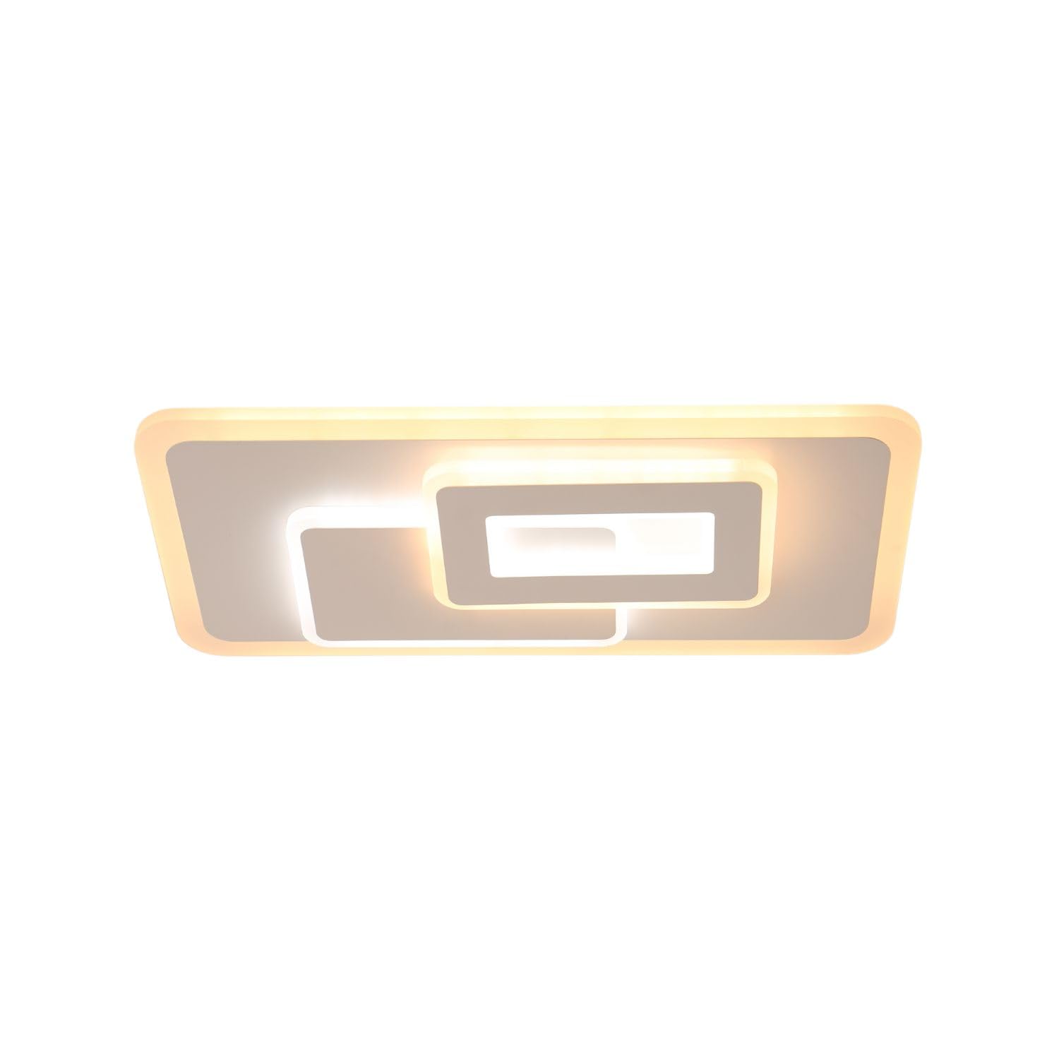 buybuy Lampadario LED 45W, Telecomando 2.4G, Luce Regolabile 4000lm BBLED033