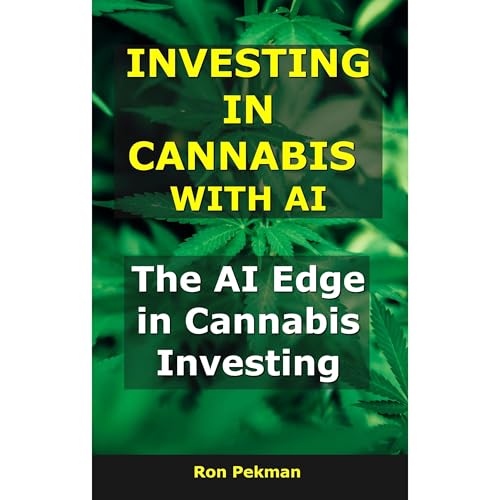 Investing in Cannabis With AI Audiolibro Por Ron Pekman arte de portada