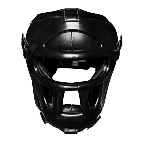 Title Boxing Universal No-Contact Headgear 2.0, Black/White/Red, Large