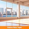 TAPEBEAR Floor Tape Orange Vinyl Tape 75mm x 33m, Floor Caution Marking Dance Splicing Tape Safety Warning Stripe Abrasion-proof Waterproof for Gym, Warehouse, Traffic Signage, Color Coding #2