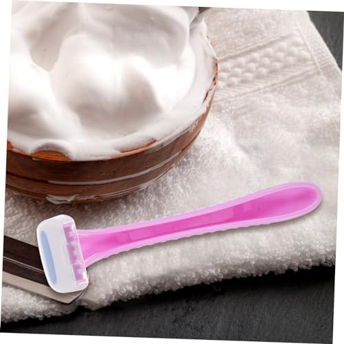 12 peças Ferramenta de linha para cabelo, cosmético, barbeador de cabelo, tipo T, lâminas de beleza,