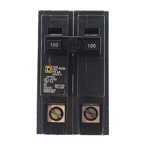 Square D Hom2100 2P-120/240V-100A Cb Cover