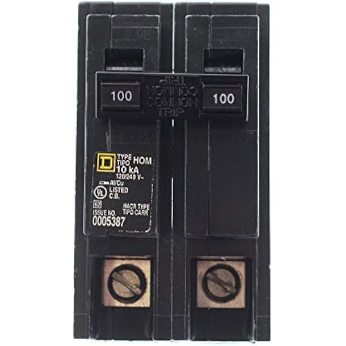 Square D Hom2100 2P-120/240V-100A Cb