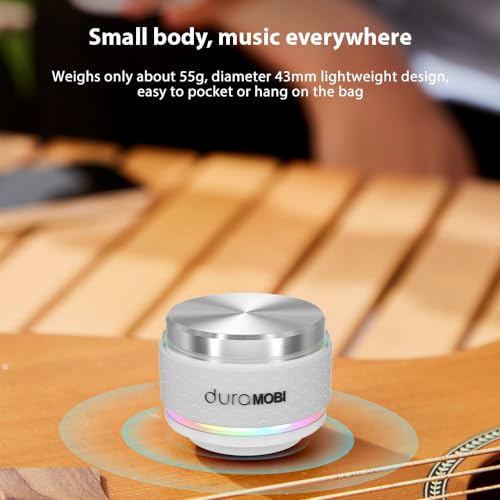 Image of Wireless Mini BT Bone Conduction Speaker, Portable Sound Box, Magnetic Adsorption, RGB Color Light, IP54 Waterproof, Creative Portable Speaker Mini Size Music Player for Home Outdoor Travel