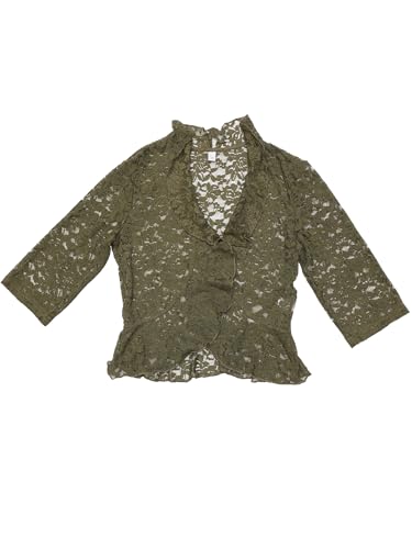 Image of Allegra K Lace Shrug for Women Bolero Tops Sheer Cardigan Open Front Half Sleeve Dressy Cover Up
