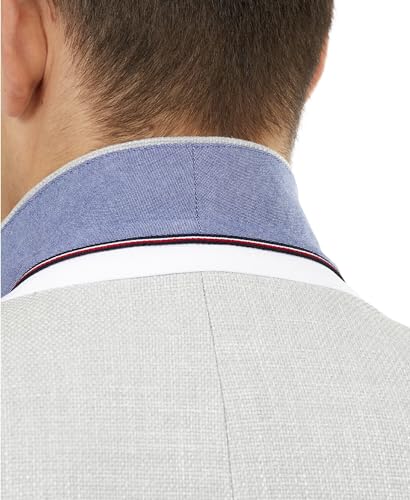 Tommy Hilfiger Mens Conrad Slim Fit Suit Separate Two-Button Blazer Gray 46R3