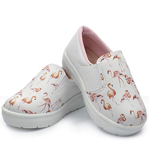 Tenis Iate Slip On Infantil Menina Casual Moda 26 (21, Flamingo)